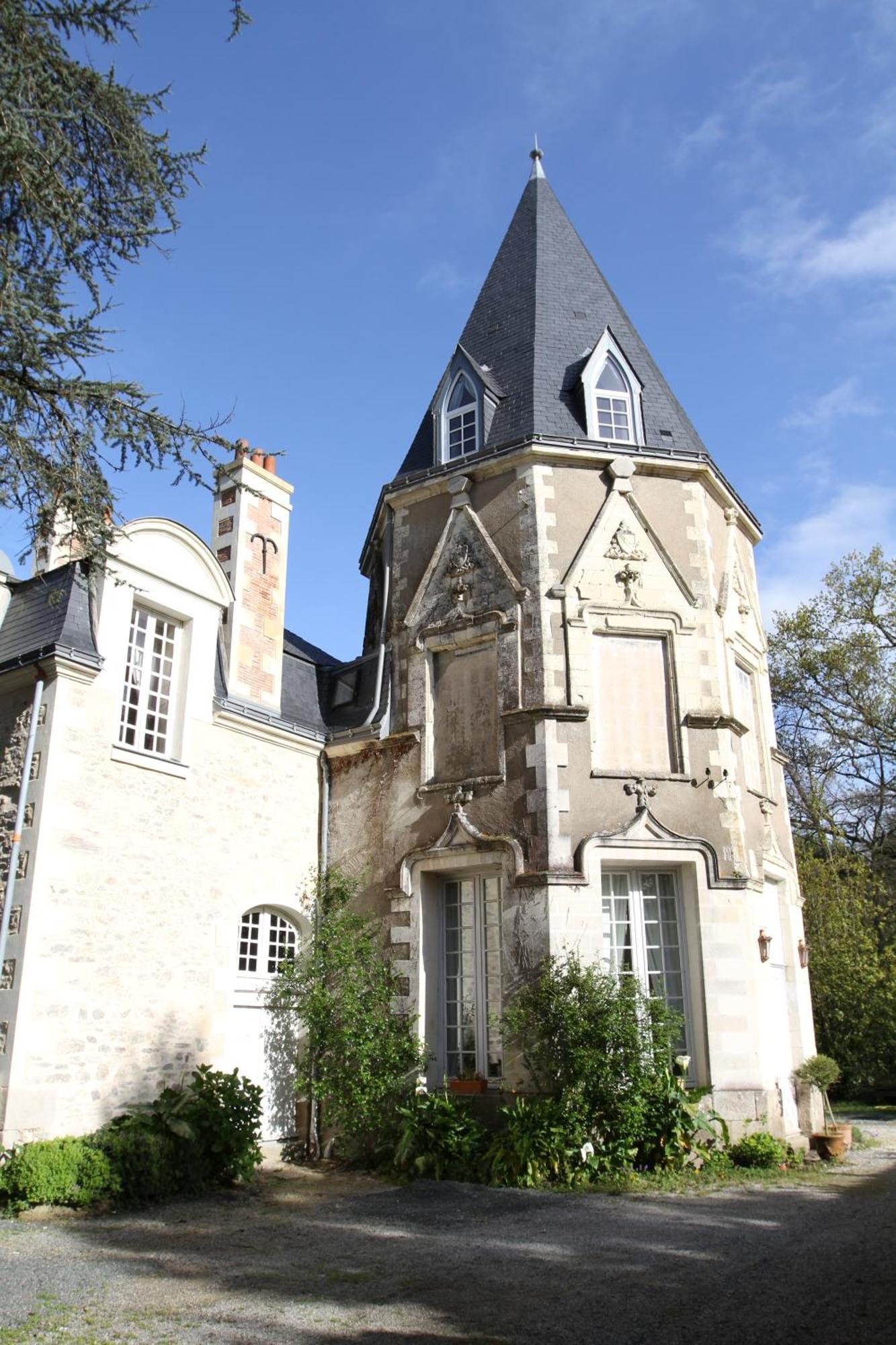 Chambres d'Hôtes Château du Bois de La Noe Bouaye Exterior foto